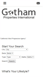 Mobile Screenshot of gothamproperties.net